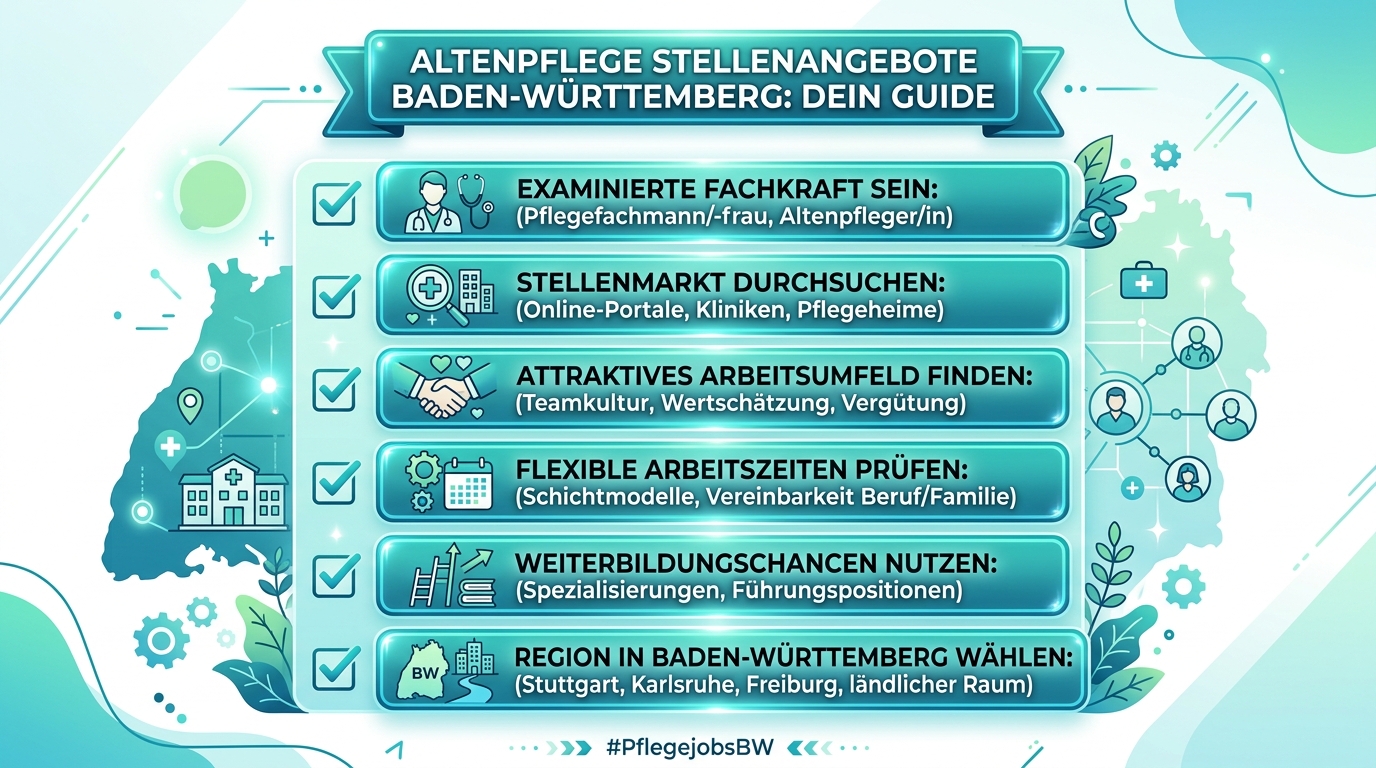 Infografik: altenpflege stellenangebote baden württemberg