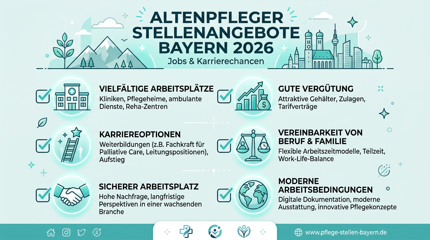 Infografik: altenpfleger stellenangebote bayern