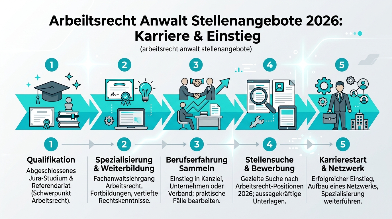 Infografik: arbeitsrecht anwalt stellenangebote