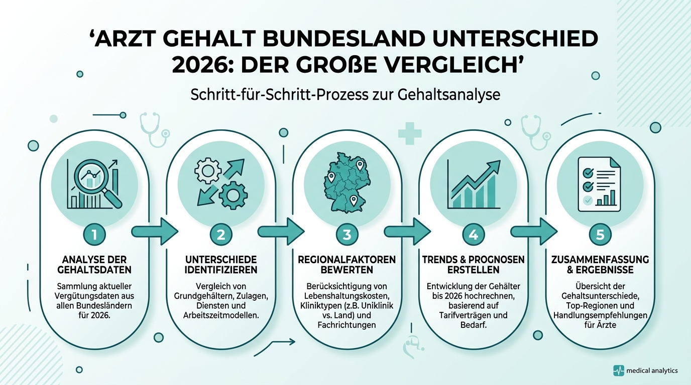 Infografik: arzt gehalt bundesland unterschied