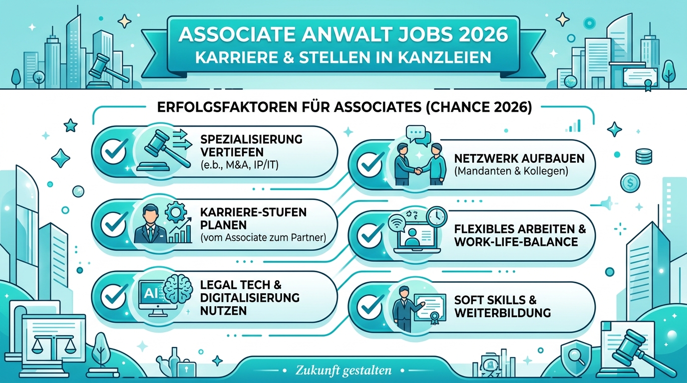 Infografik: associate anwalt jobs