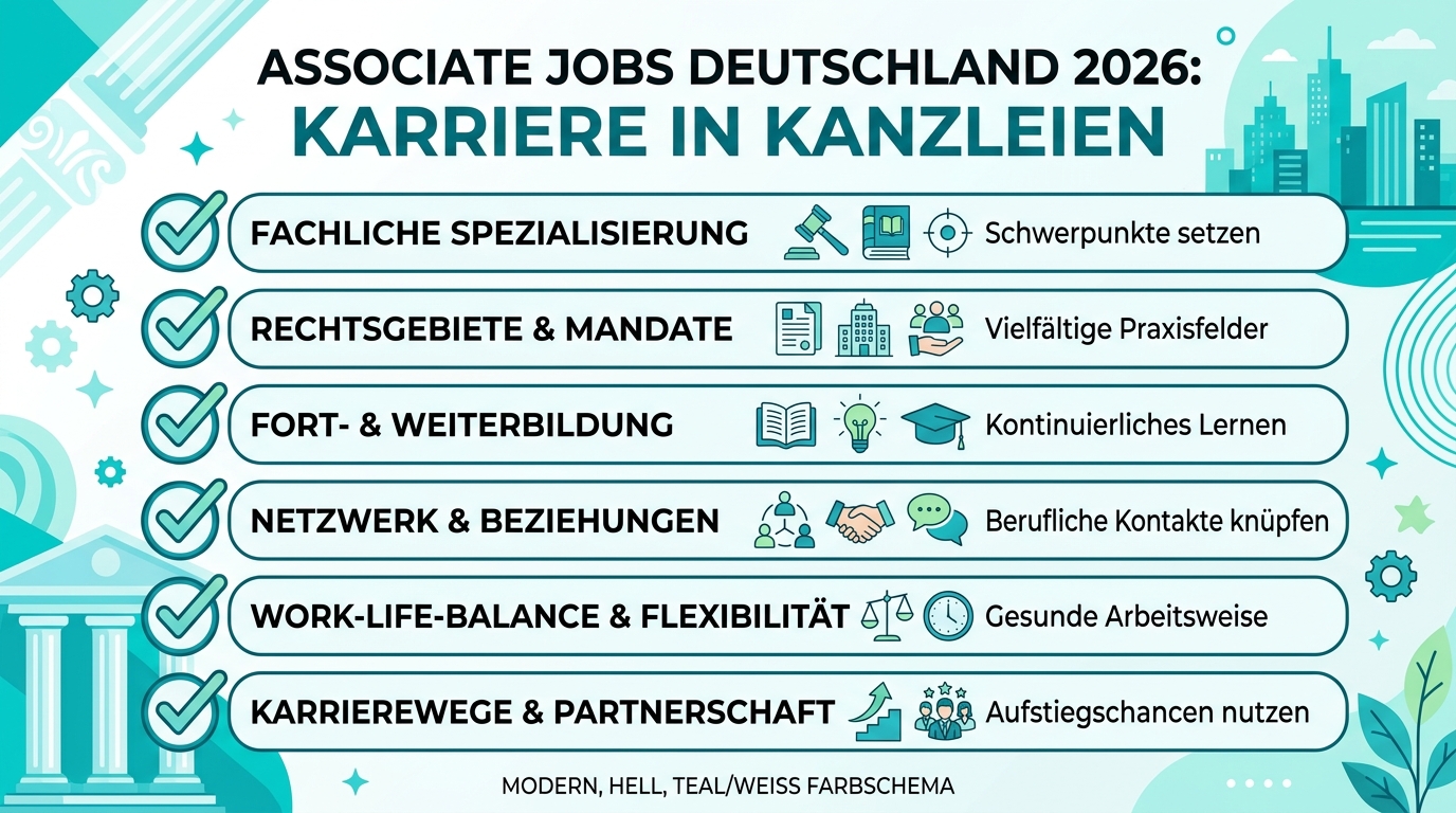 Infografik: associate jobs deutschland