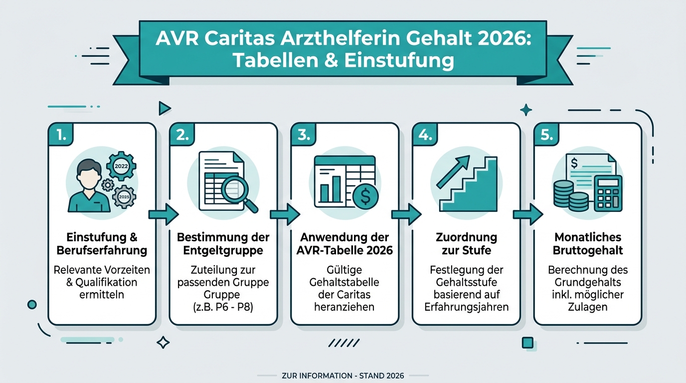 Infografik: avr caritas arzthelferin gehalt