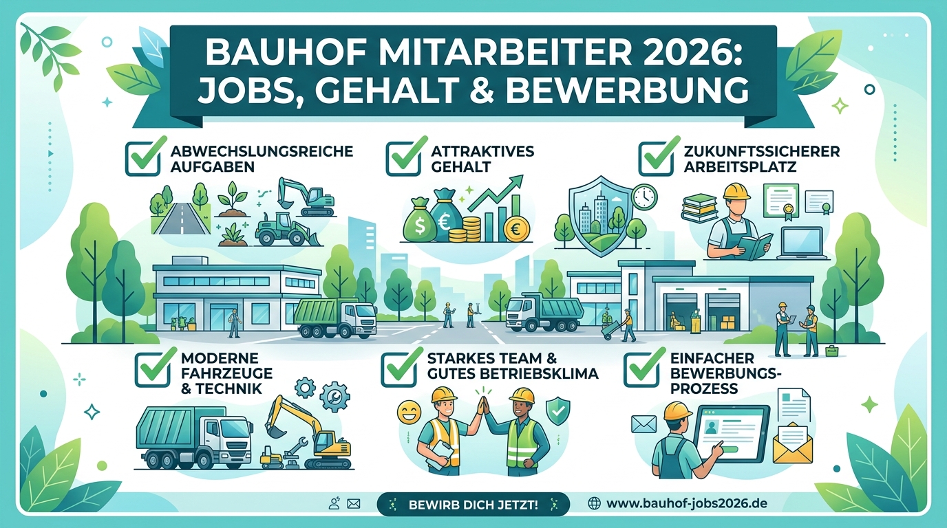 Infografik: bauhof mitarbeiter