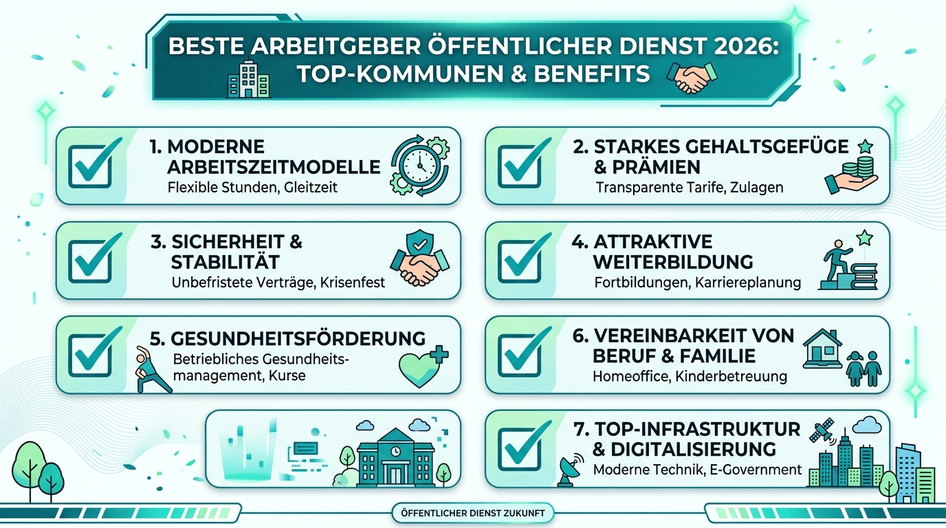 Infografik: beste arbeitgeber öffentlicher dienst