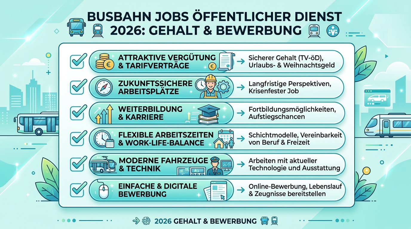 Infografik: busbahn jobs öffentlicher dienst