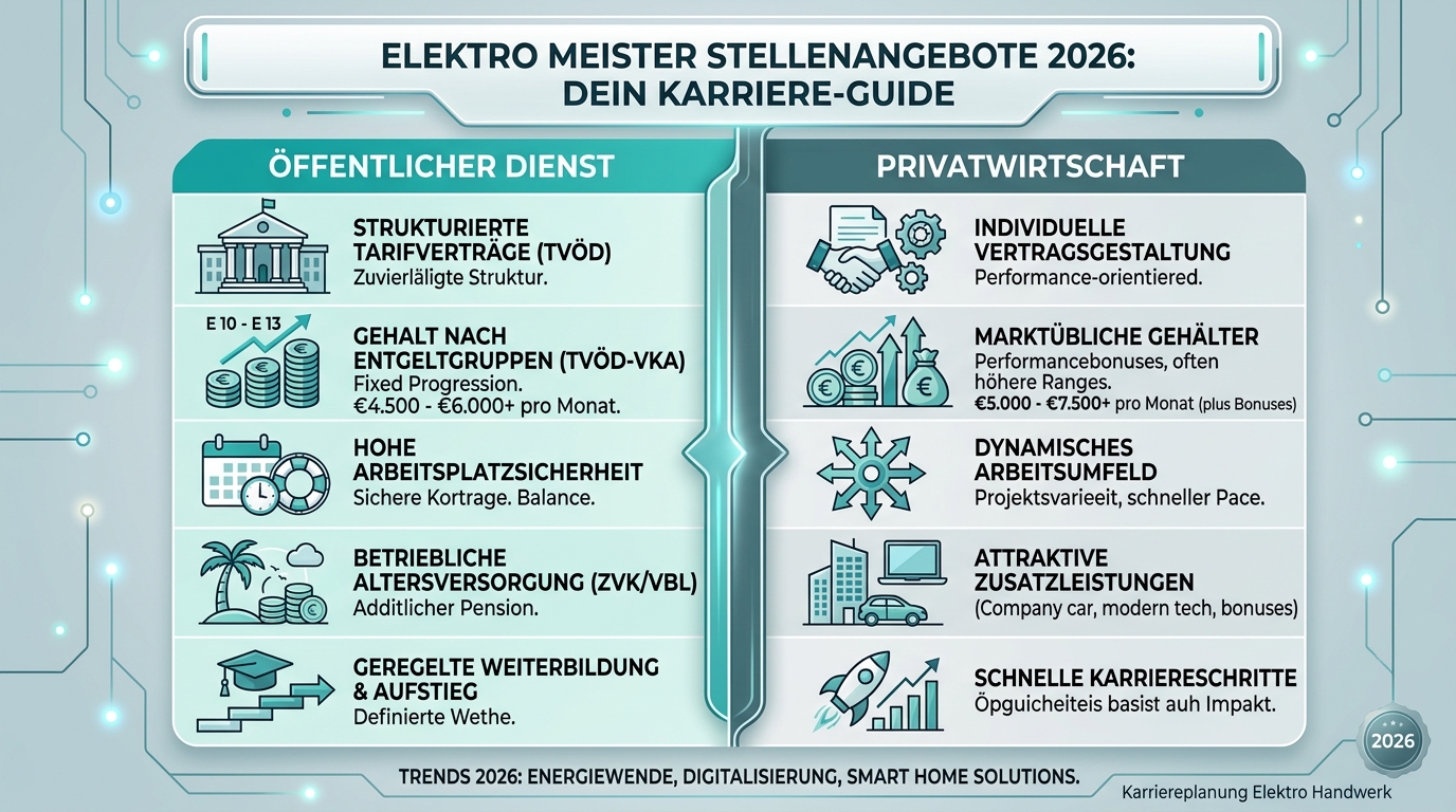 Infografik: elektro meister stellenangebote