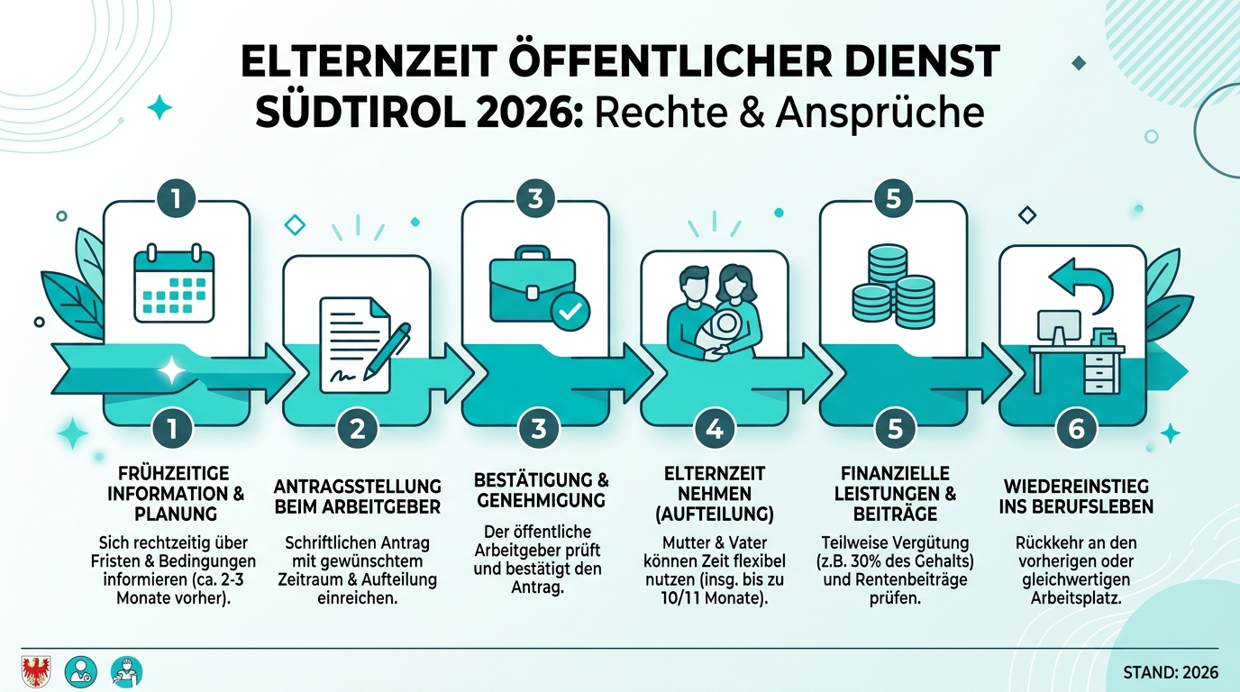 Infografik: elternzeit öffentlicher dienst südtirol