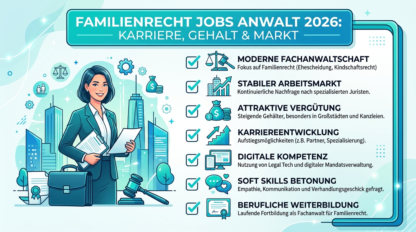 Infografik: familienrecht jobs anwalt