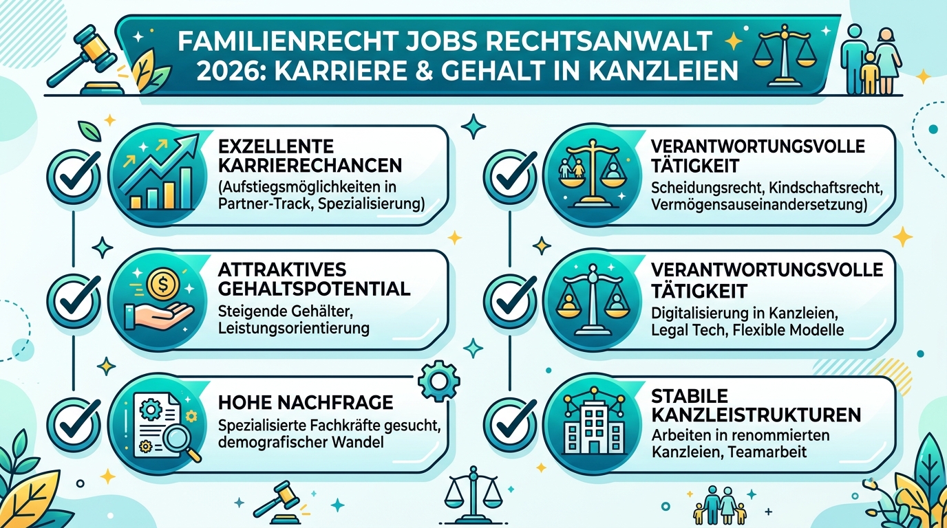 Infografik: familienrecht jobs rechtsanwalt