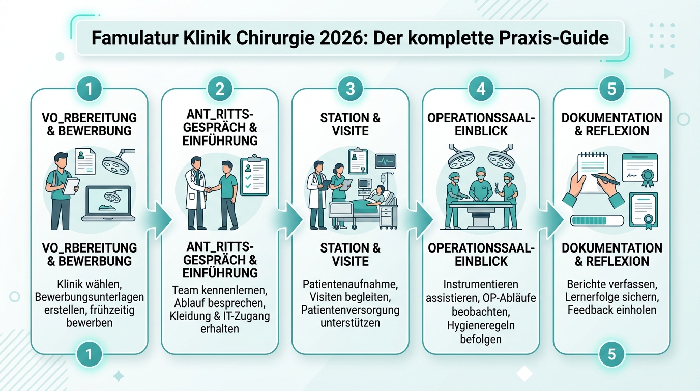 Infografik: famulatur klinik chirurgie
