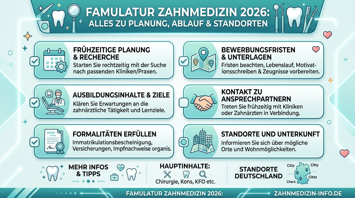 Infografik: famulatur zahnmedizin