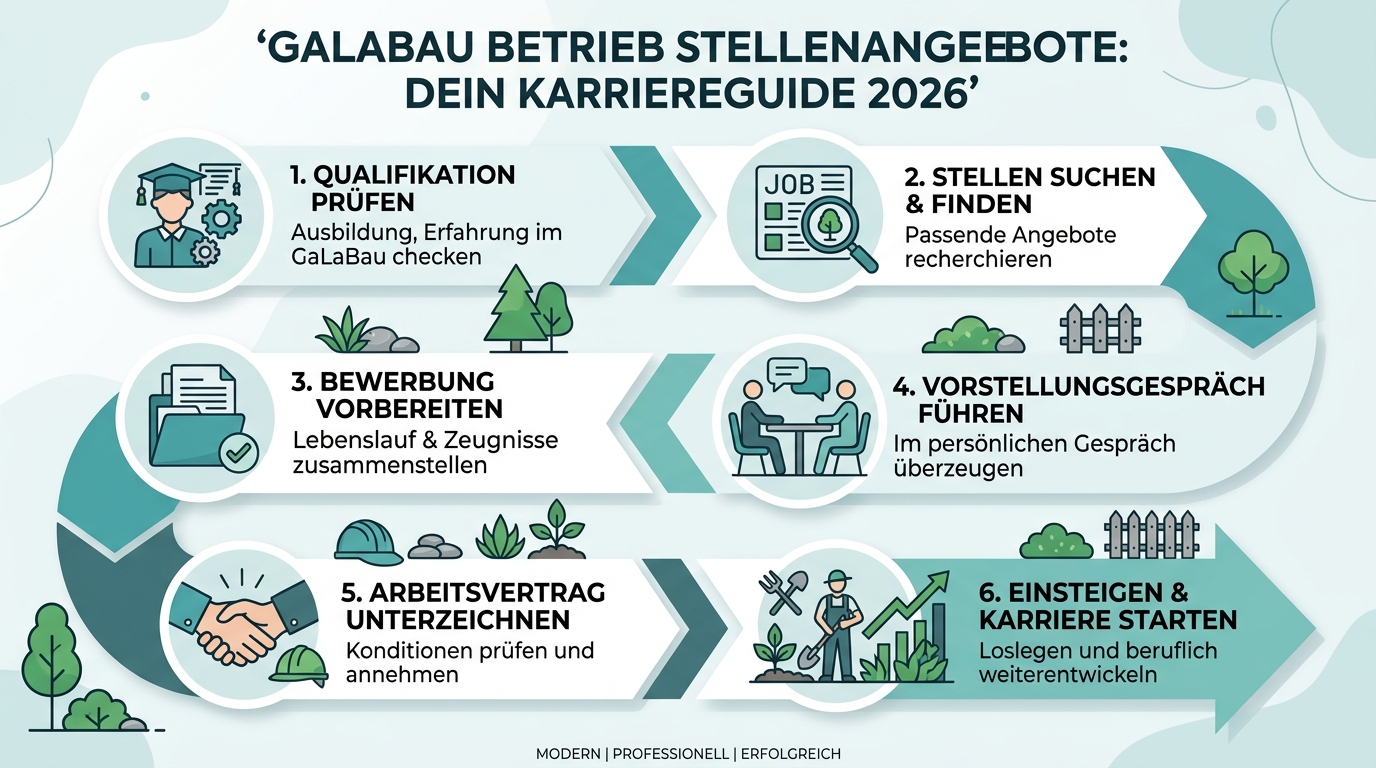 Infografik: galabau betrieb stellenangebote