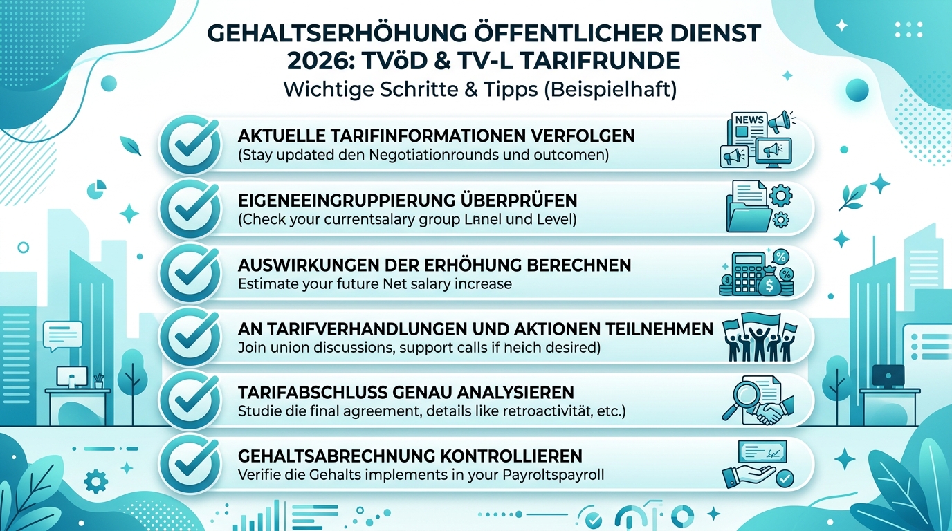 Infografik: gehaltserhöhung öffentlicher dienst