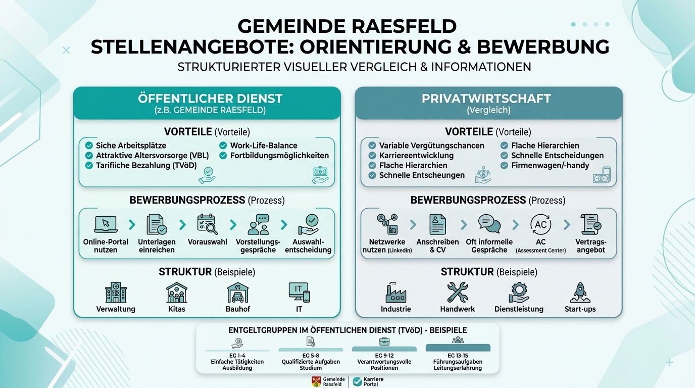 Infografik: gemeinde raesfeld stellenangebote