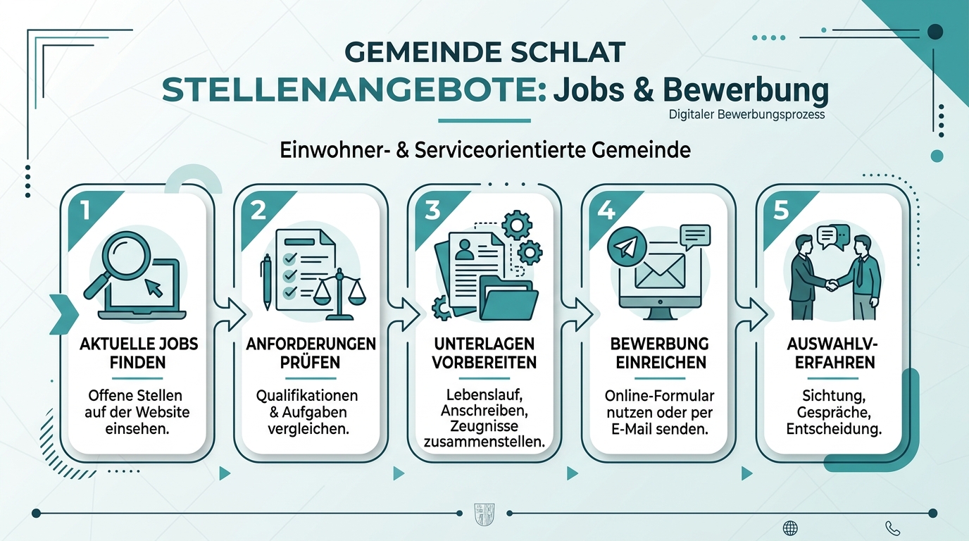 Infografik: gemeinde schlat stellenangebote