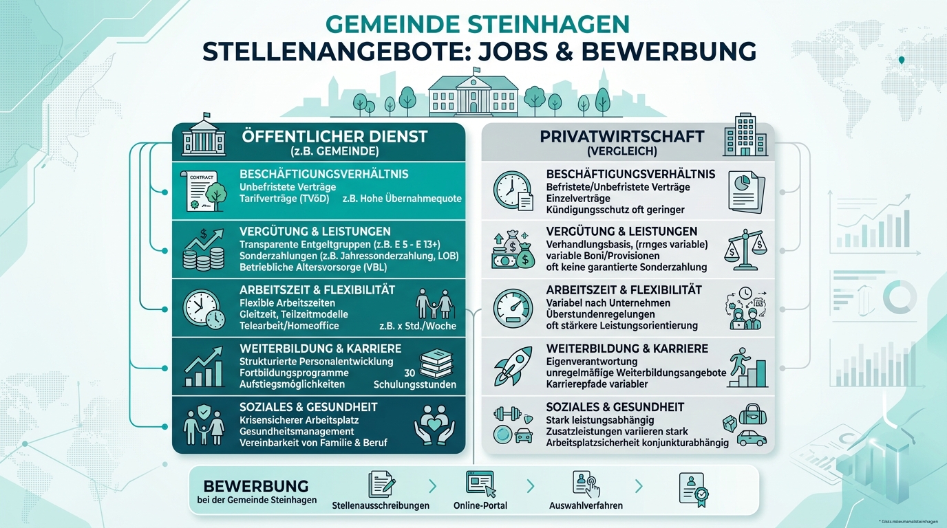 Infografik: gemeinde steinhagen stellenangebote