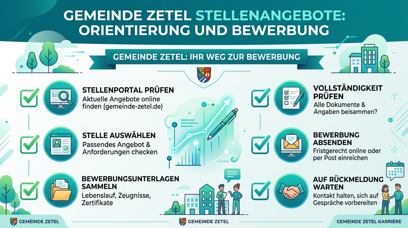 Infografik: gemeinde zetel stellenangebote