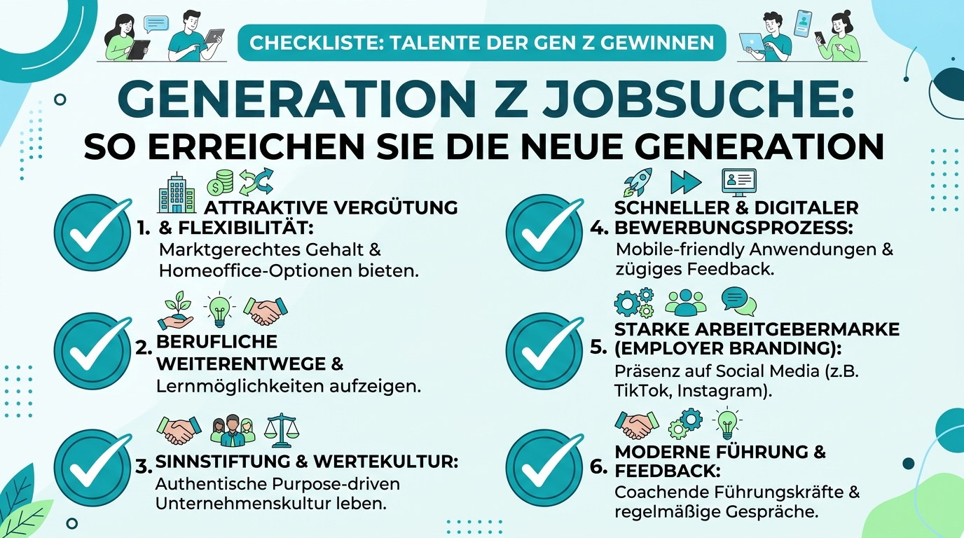 Infografik: generation z jobsuche