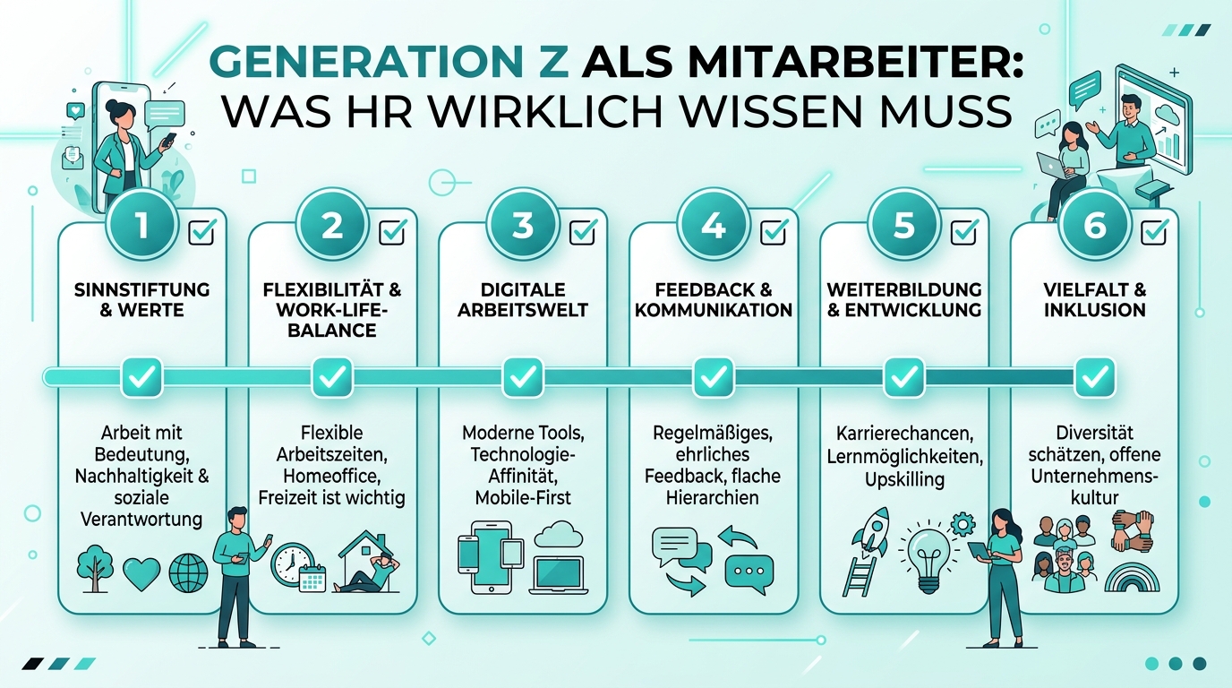 Infografik: generation z mitarbeiter