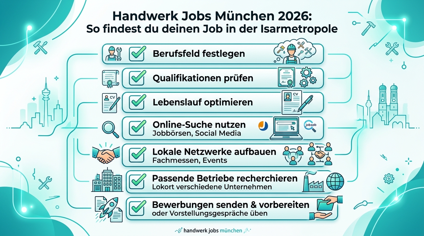 Infografik: handwerk jobs münchen