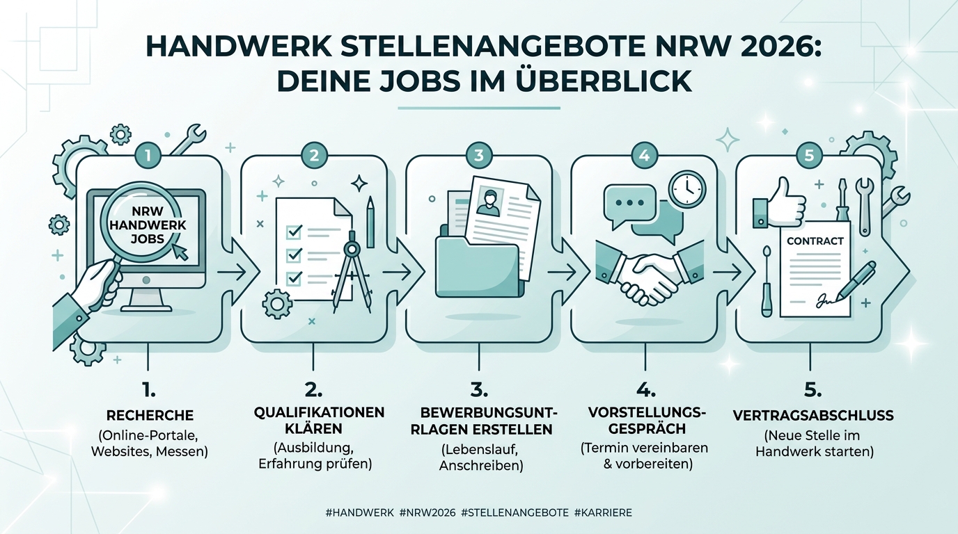 Infografik: handwerk stellenangebote nrw