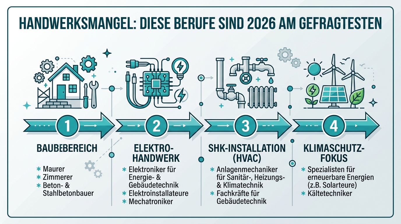 Infografik: handwerksmangel berufe gefragt
