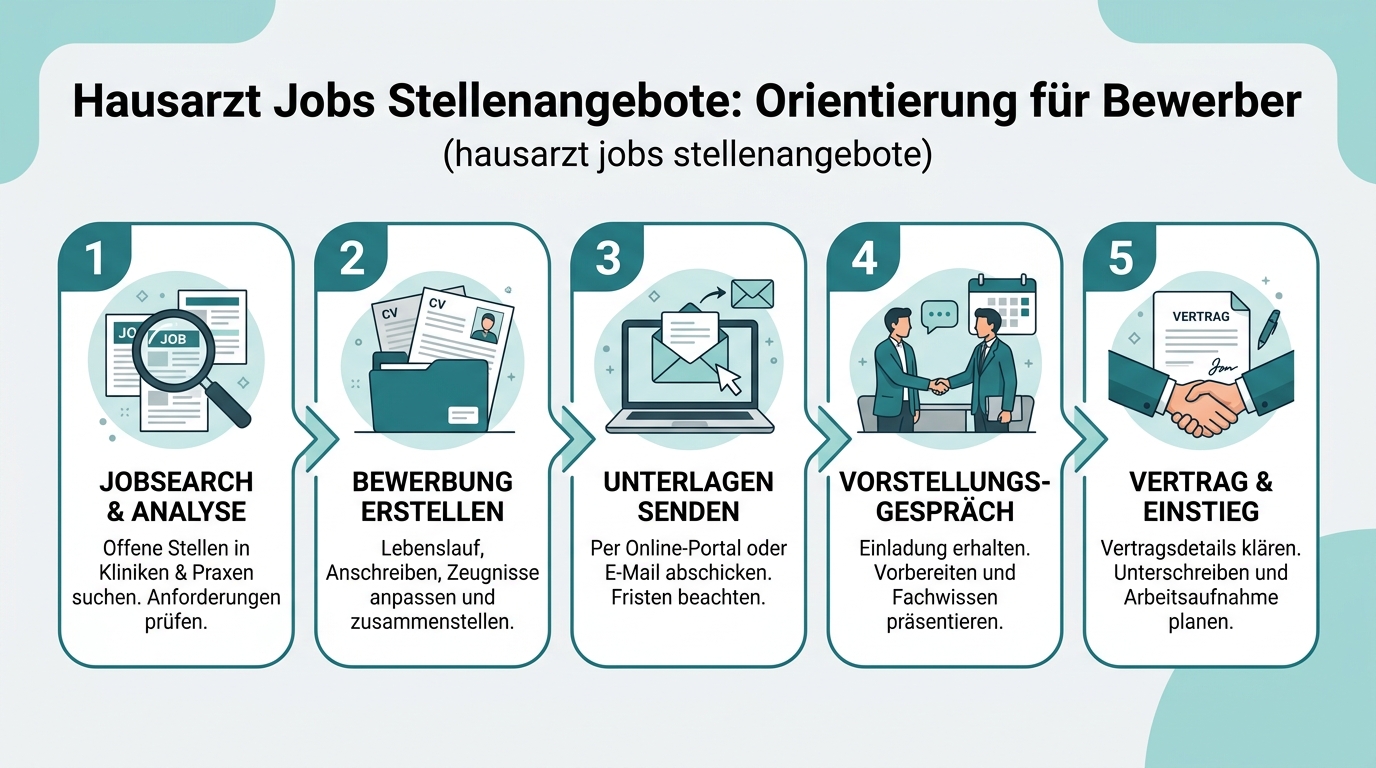 Infografik: hausarzt jobs stellenangebote