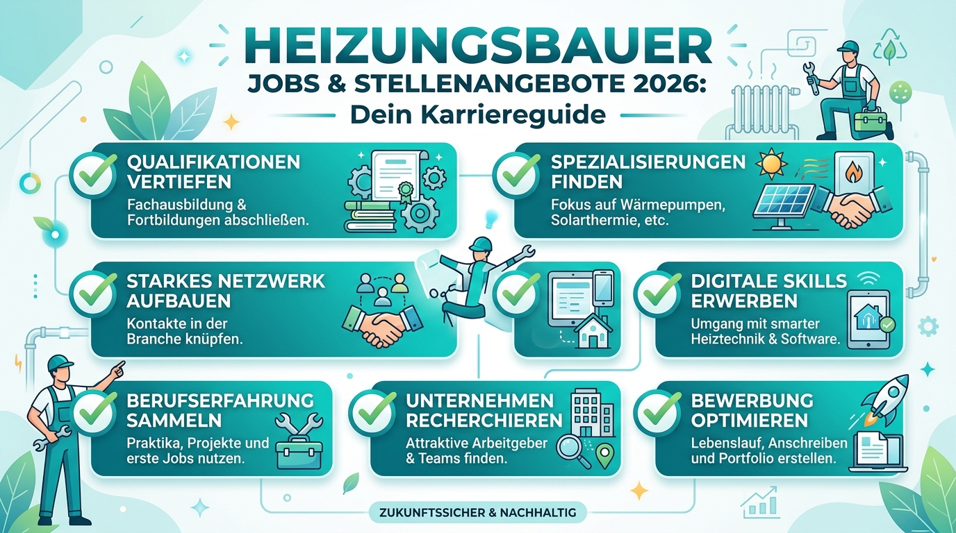 Infografik: heizungsbauer jobs stellenangebote
