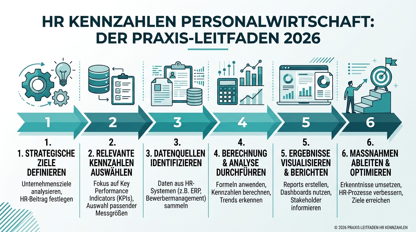 HR Kennzahlen Personalwirtschaft: Der Praxis-Leitfaden 2026 Infografik: hr kennzahlen personalwirtschaft