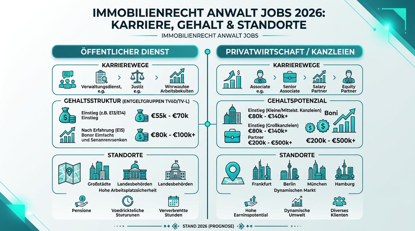 Infografik: immobilienrecht anwalt jobs