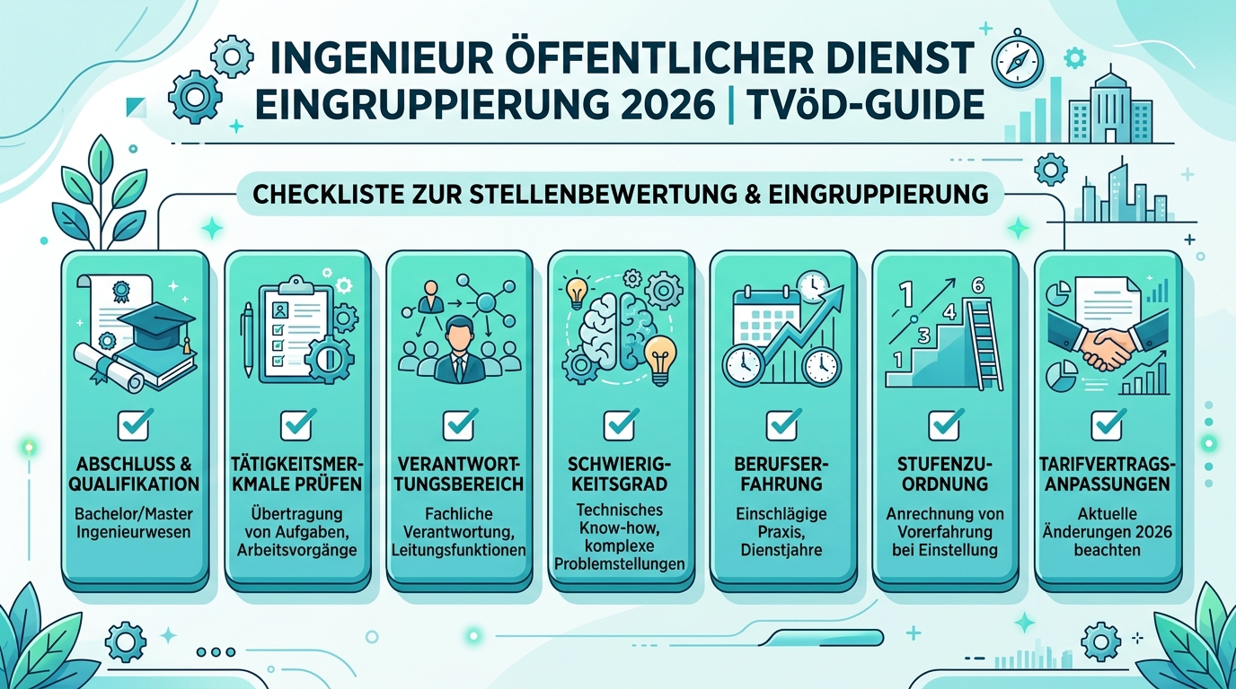 Infografik: ingenieur öffentlicher dienst eingruppierung