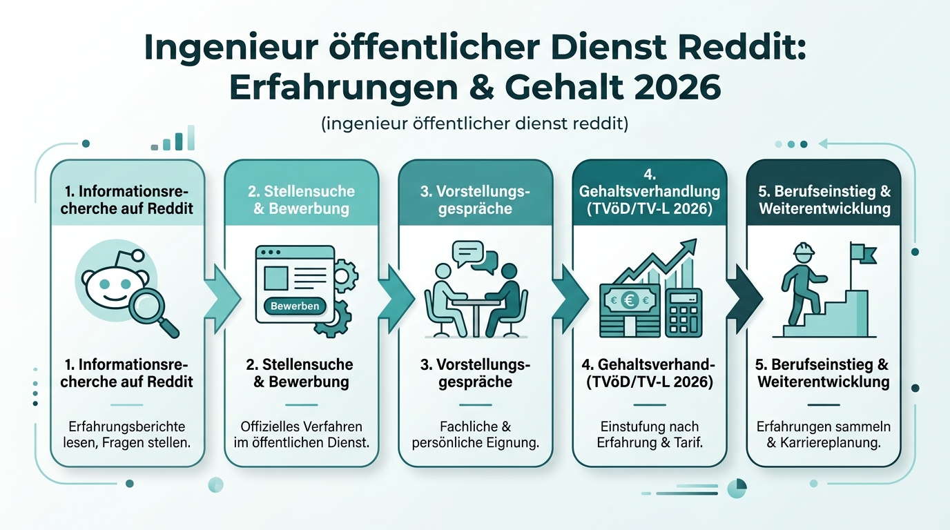 Infografik: ingenieur öffentlicher dienst reddit