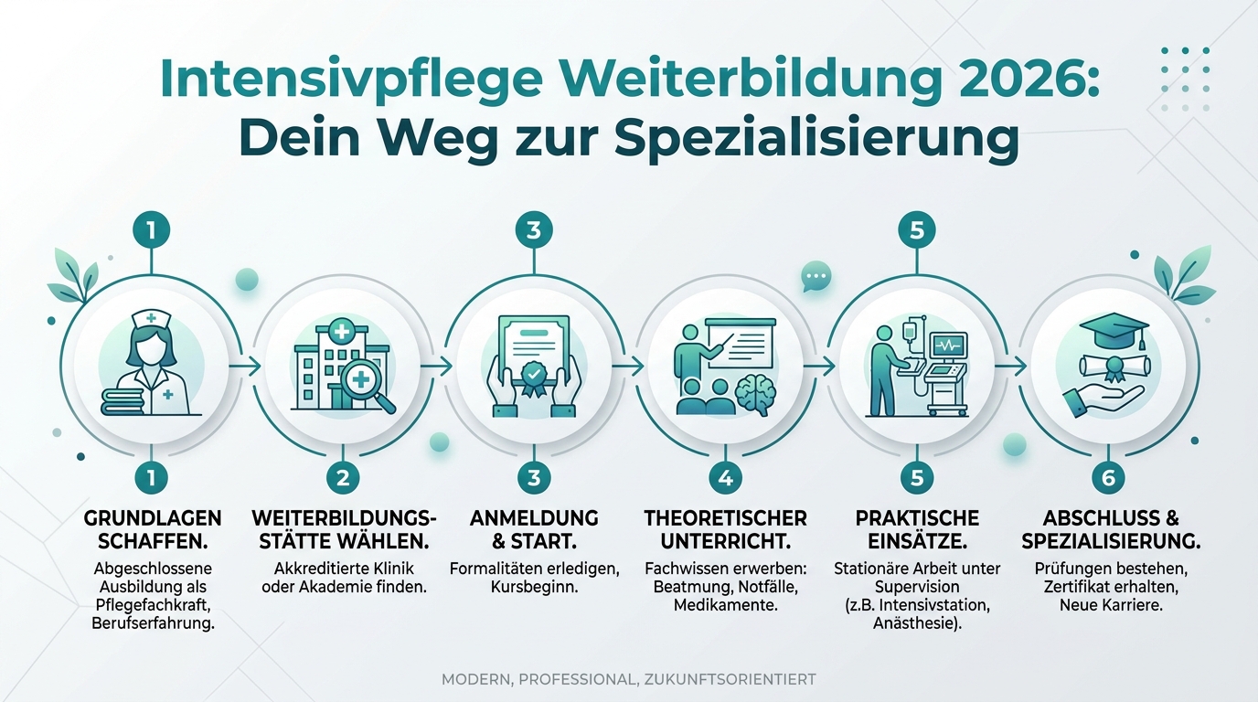 Infografik: intensivpflege weiterbildung