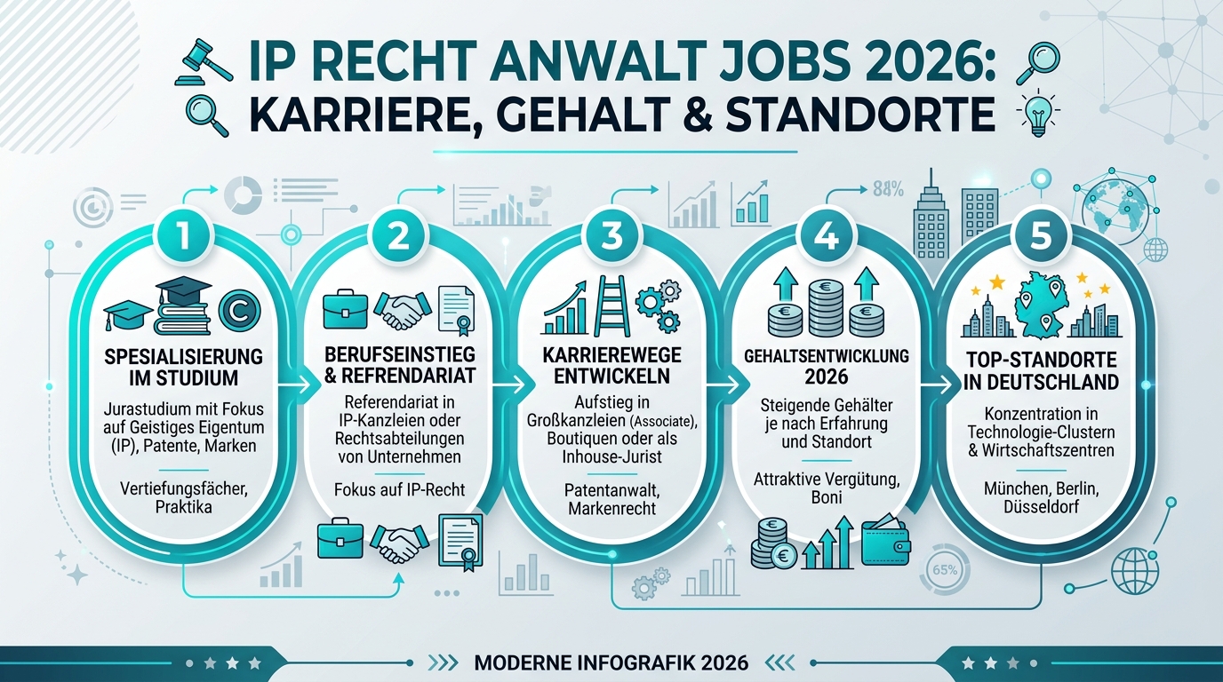 Infografik: ip recht anwalt jobs