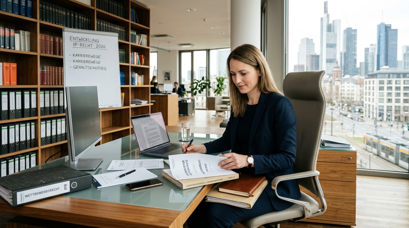 IP Recht Jobs Anwalt 2026: Karriere, Gehalt & Einstieg