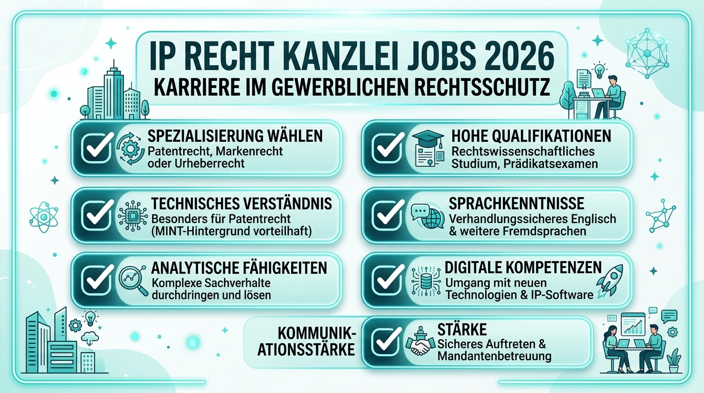 Infografik: ip recht kanzlei jobs