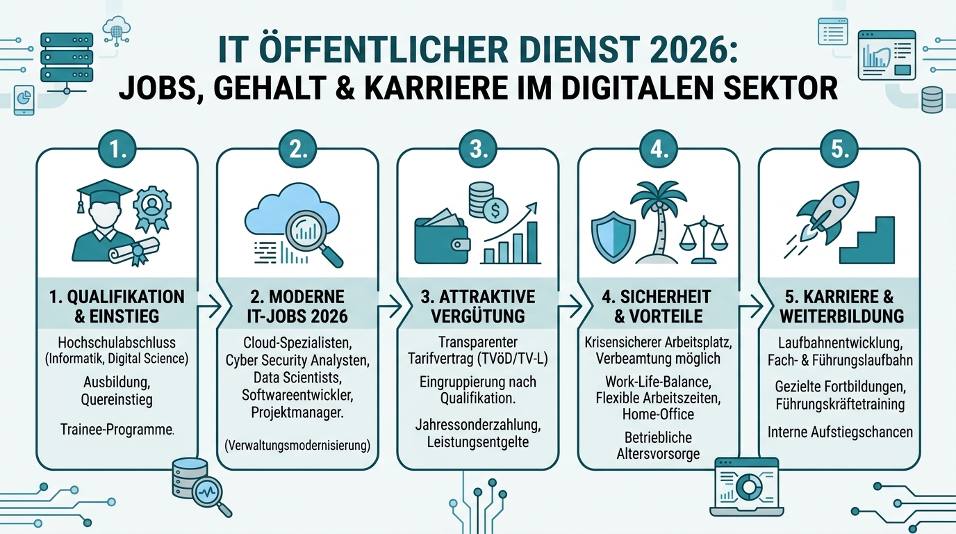 Infografik: it öffentlicher dienst