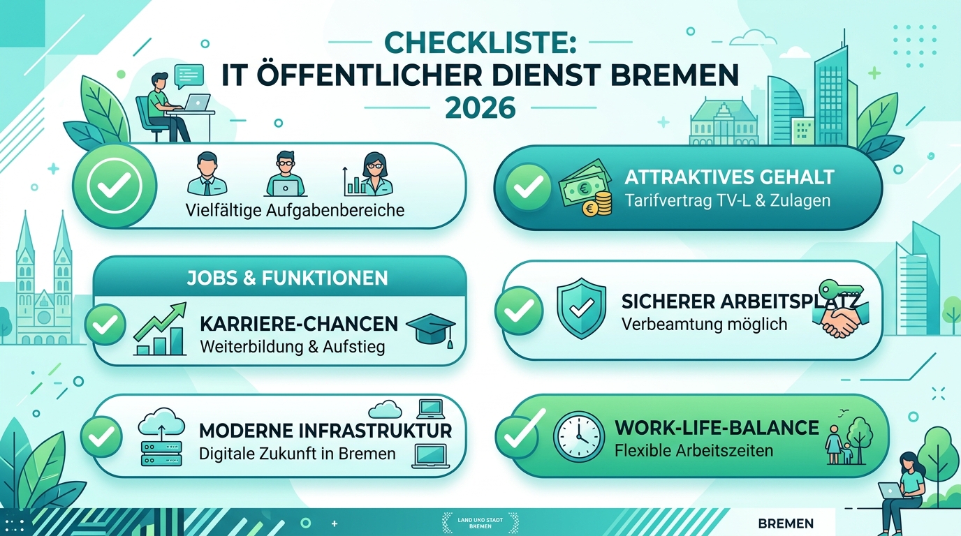 Infografik: it öffentlicher dienst bremen