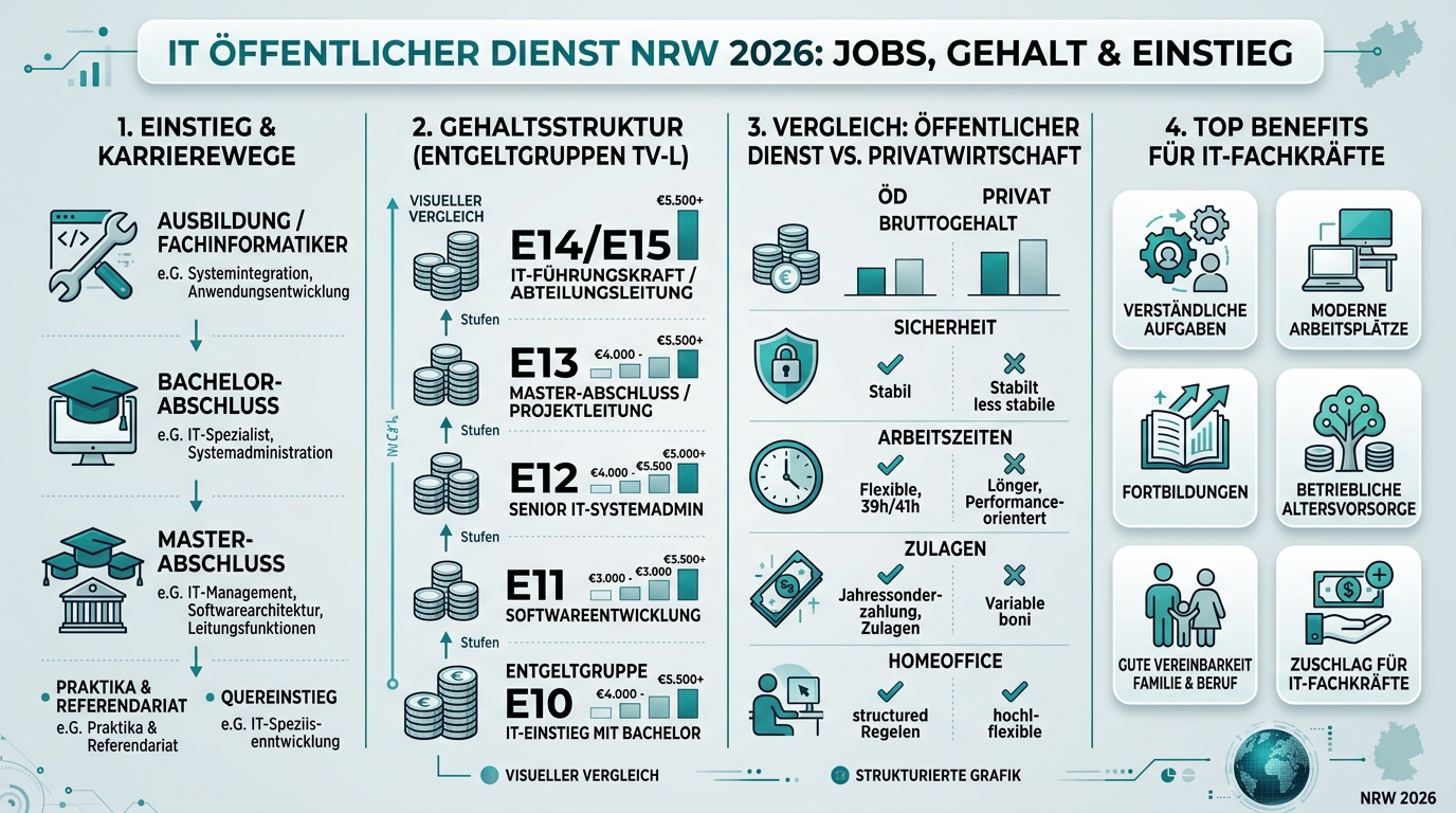 Infografik: it öffentlicher dienst nrw