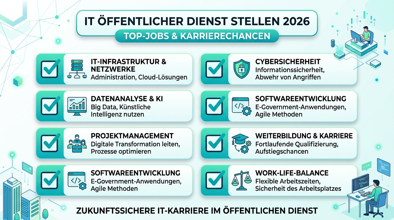 Infografik: it öffentlicher dienst stellen
