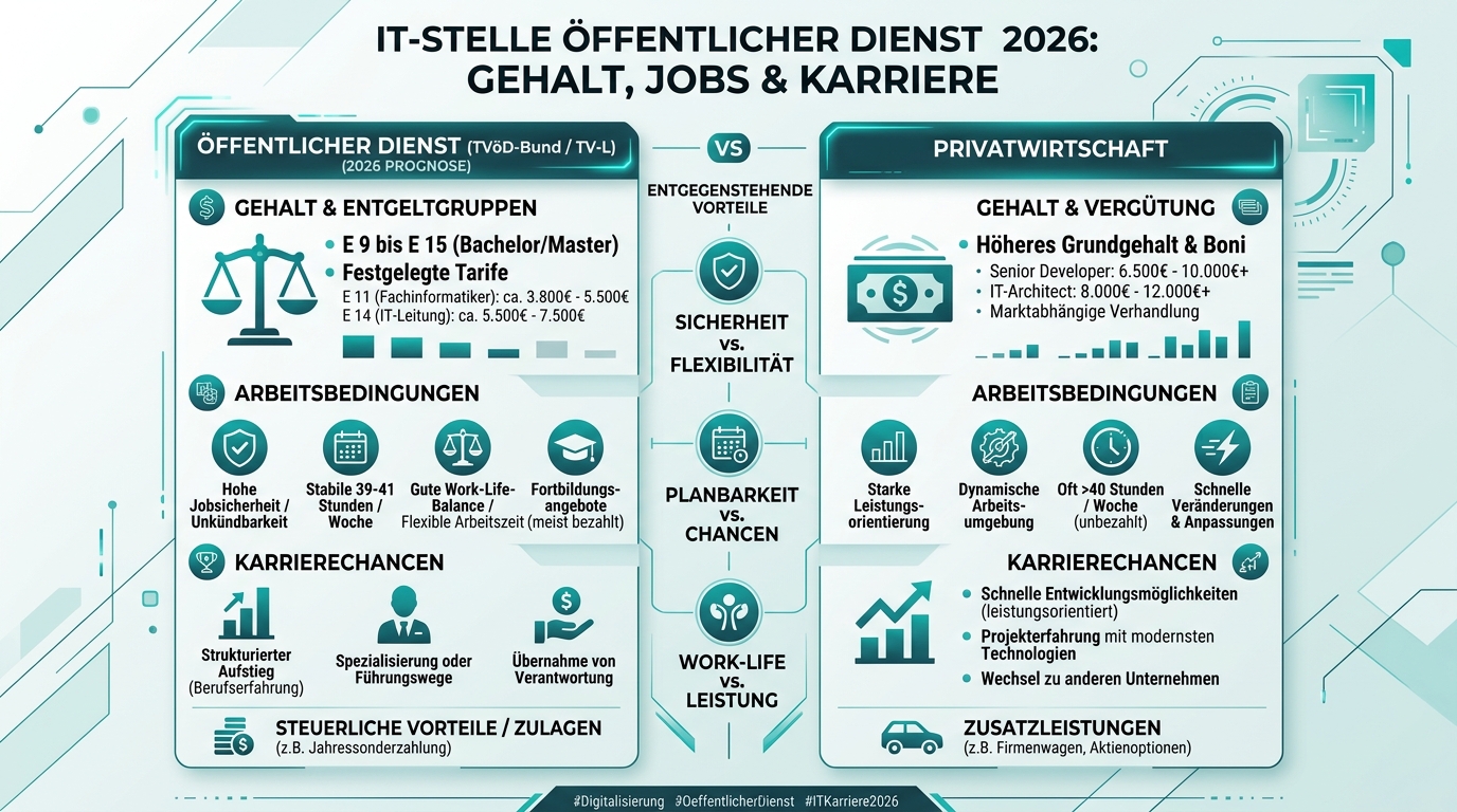Infografik: it-stelle öffentlicher dienst