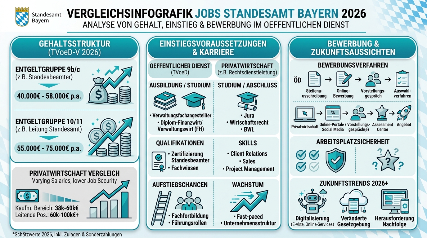 Infografik: jobs standesamt bayern