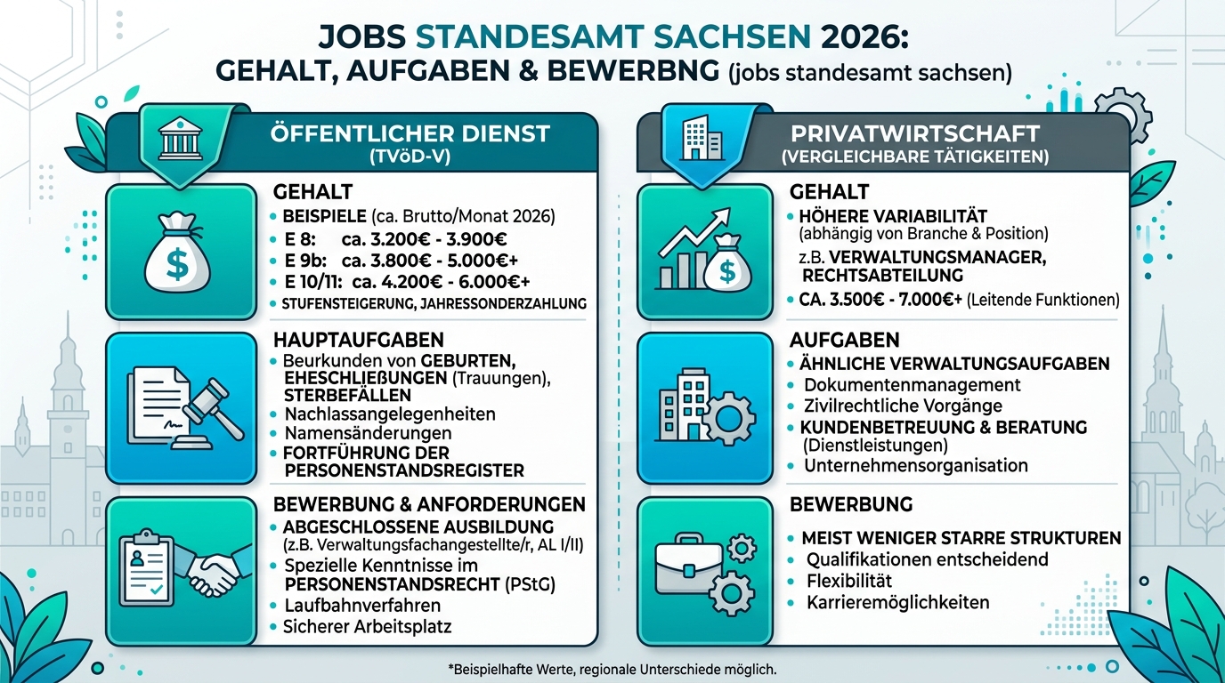 Infografik: jobs standesamt sachsen