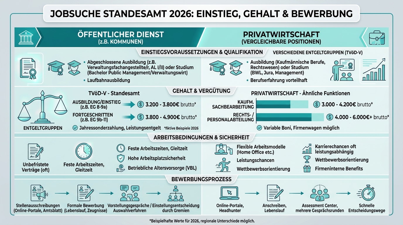 Infografik: jobsuche standesamt