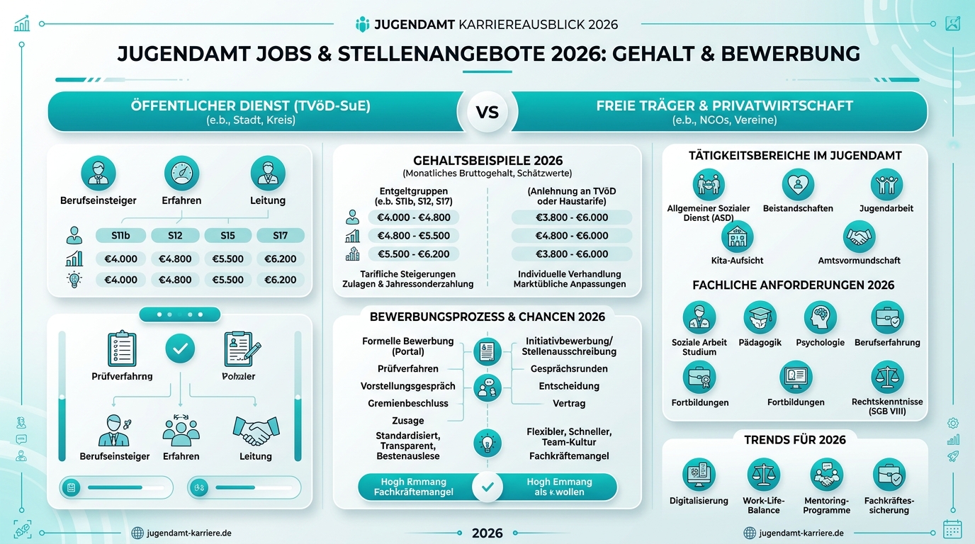 Infografik: jugendamt jobs stellenangebote