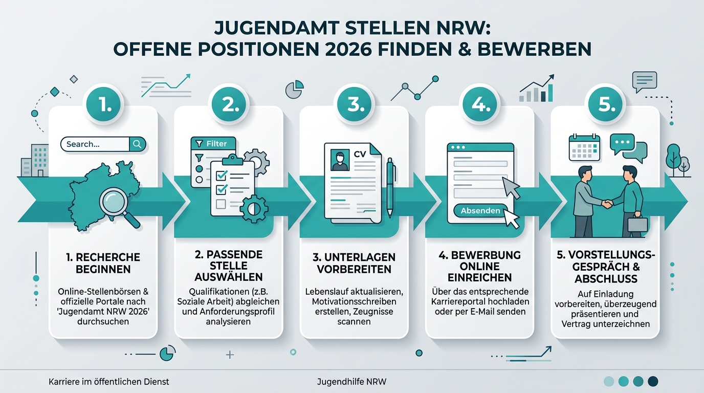 Infografik: jugendamt stellen nrw offene positionen