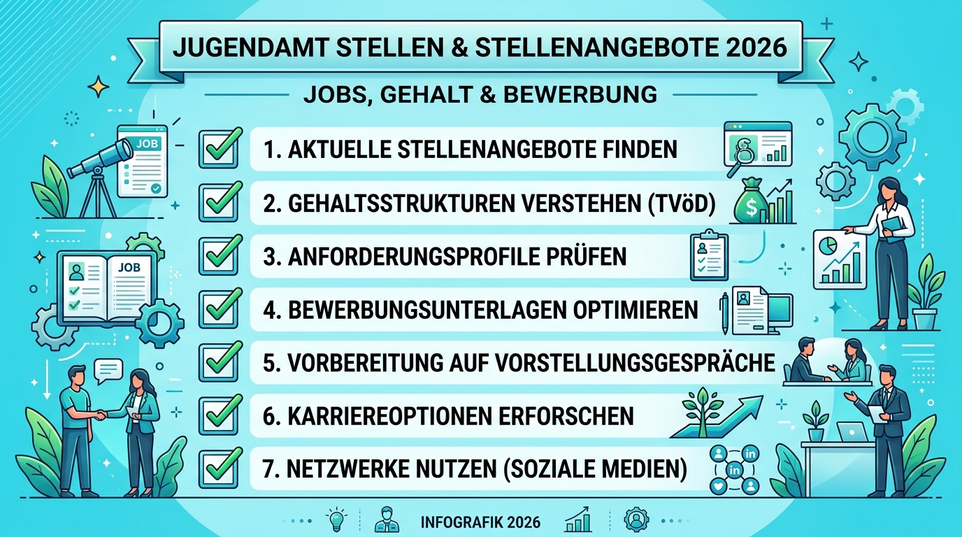 Infografik: jugendamt stellen stellenangebot