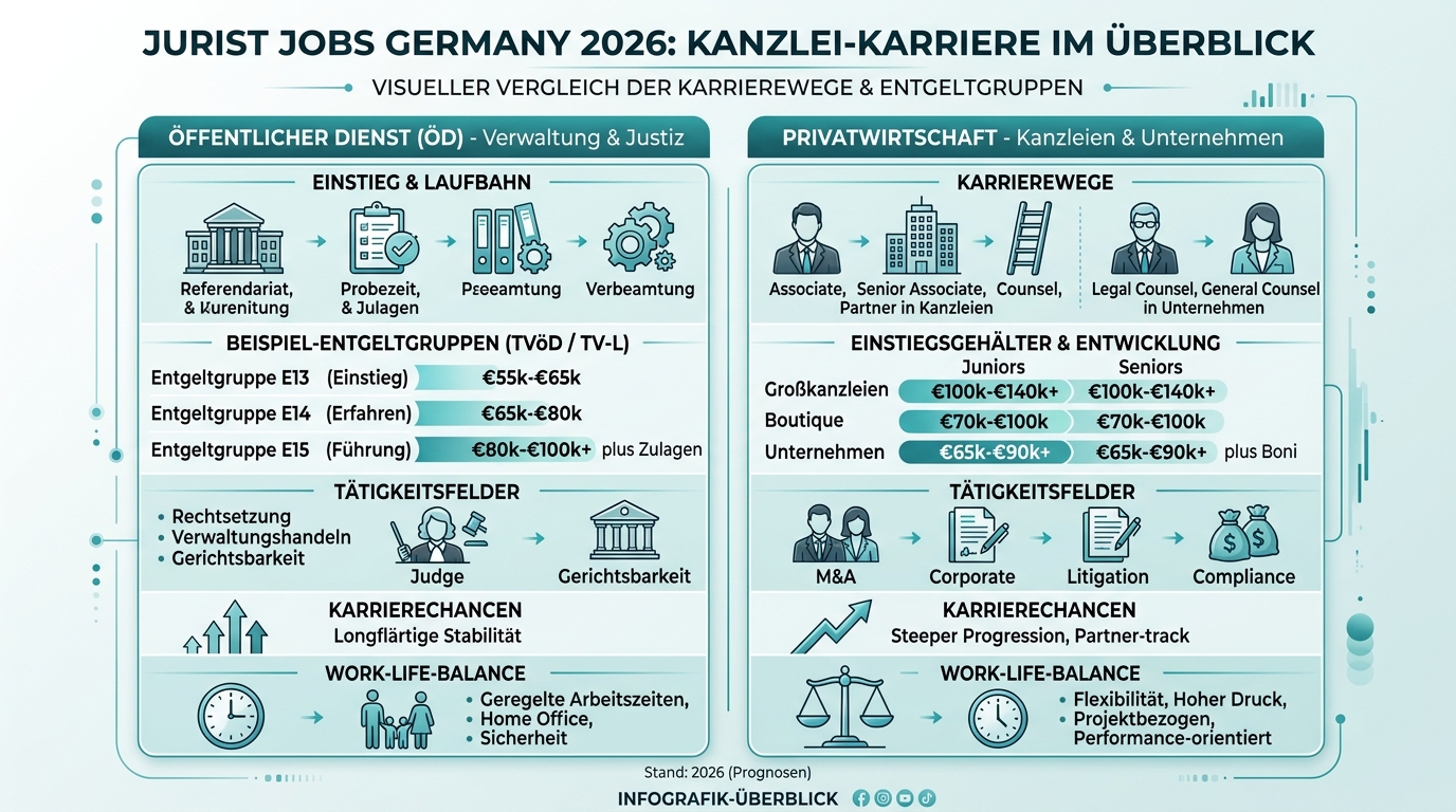 Infografik: jurist jobs germany