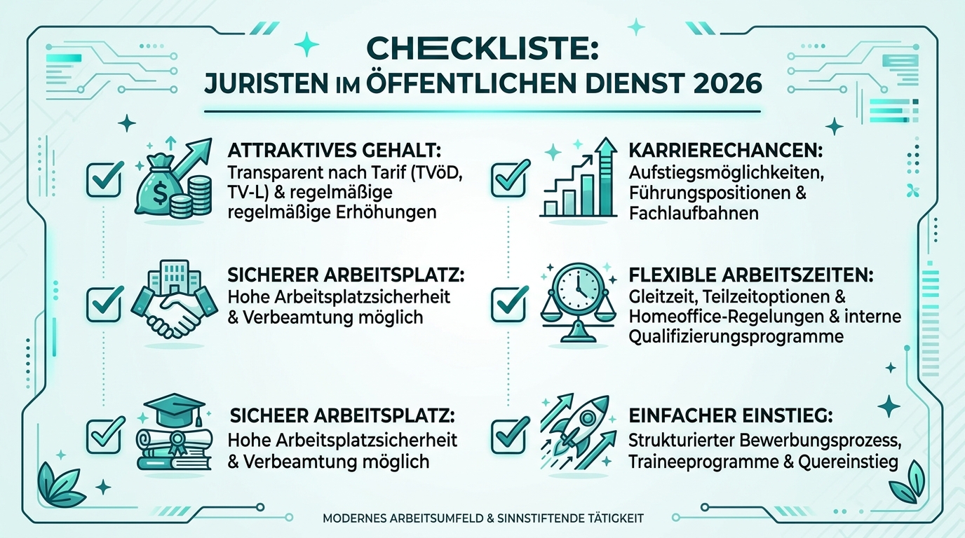 Infografik: jurist jobs öffentlicher dienst